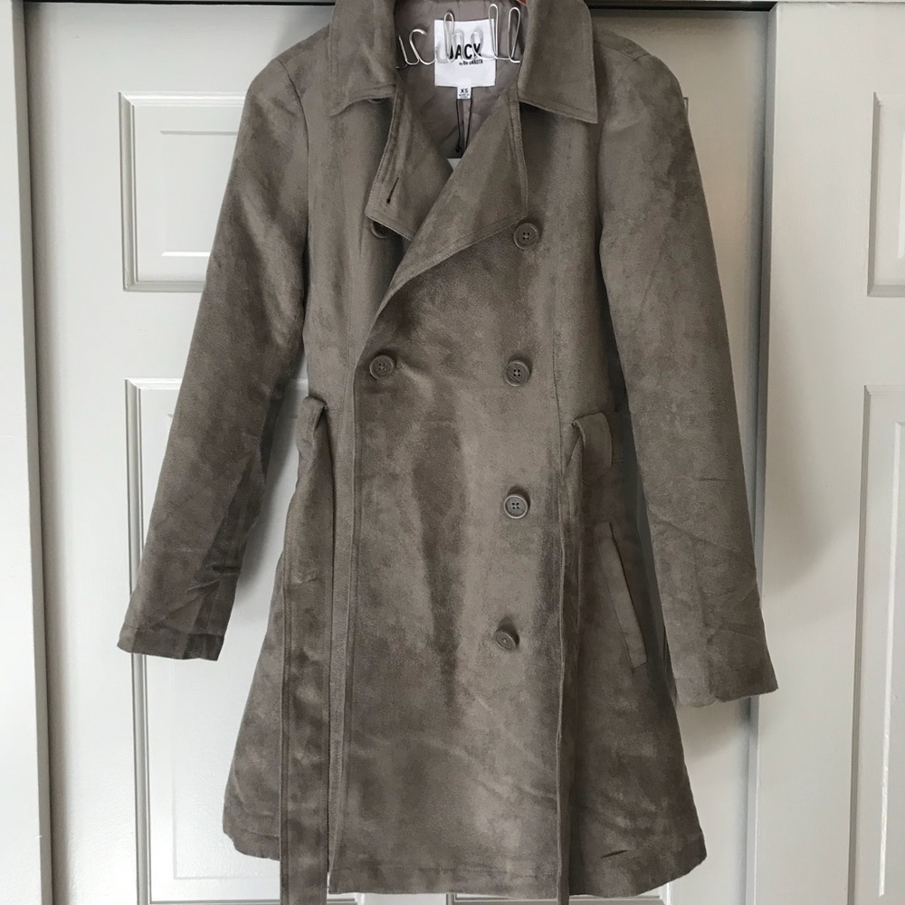 Jack faux suede coat - Picture 1 of 3